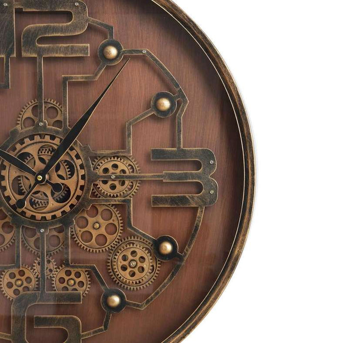 Solstice Gear Wall Clock 60X60X8Cm- Multicolor