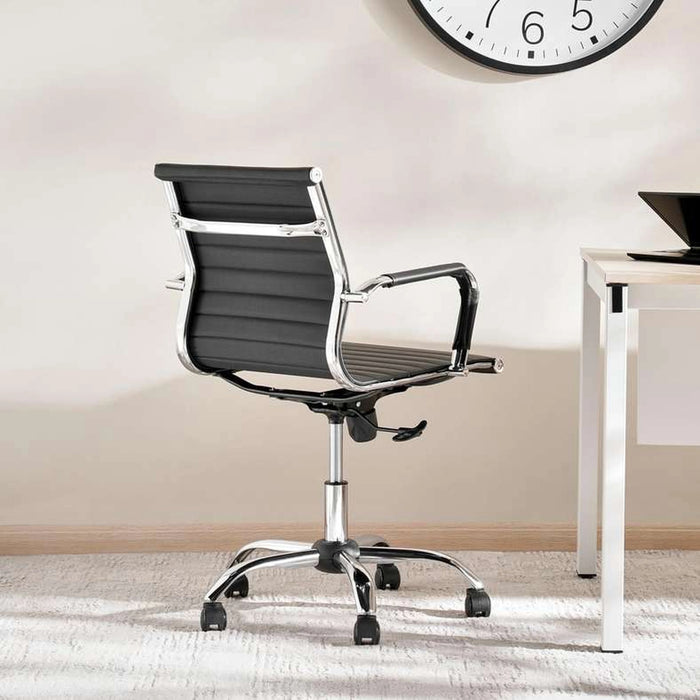 Sona Medium Back Office Chair - Black