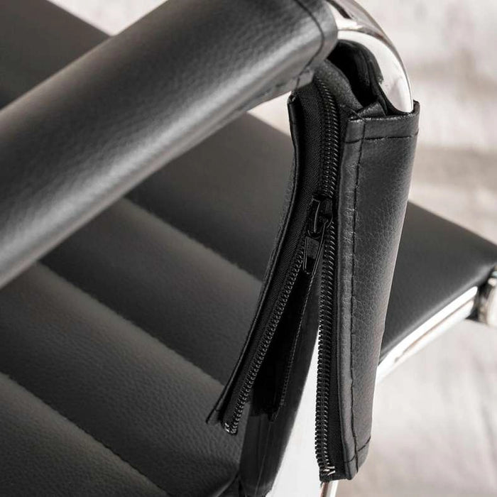 Sona Medium Back Office Chair - Black
