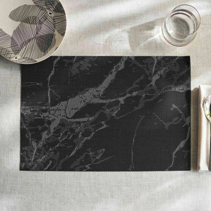 Sonama 4Piece Vinyl Placemat Set 30X45Cm - Grey