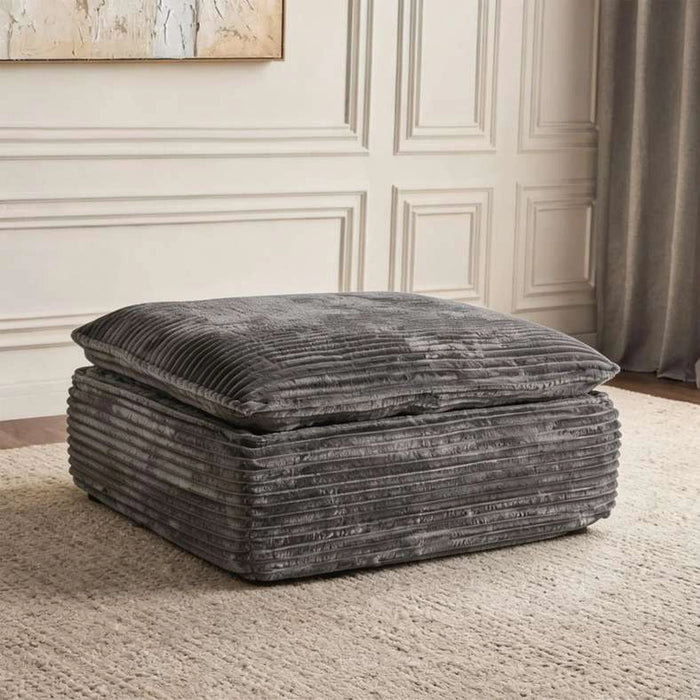 Sonnet Ottoman - Grey