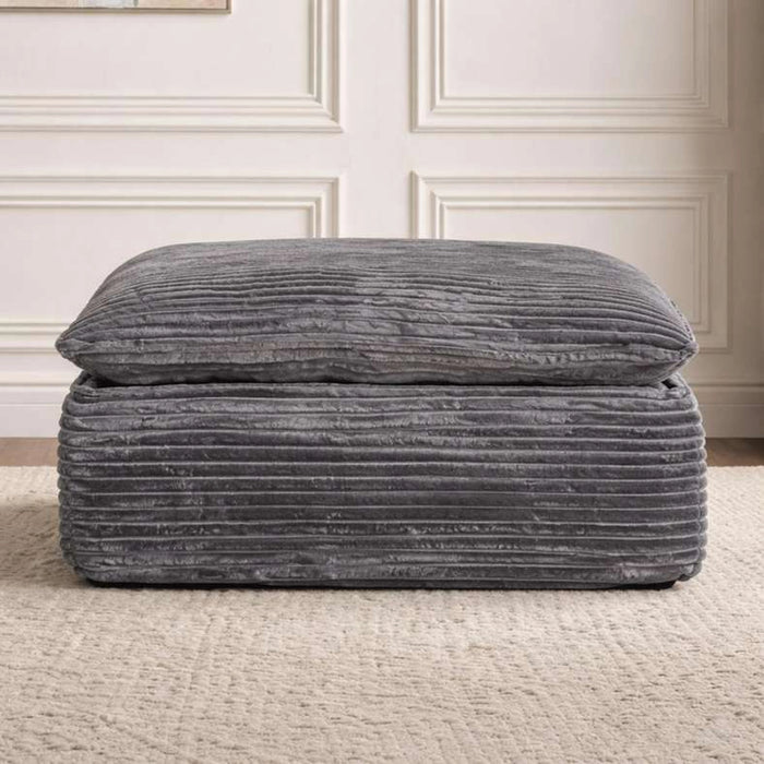 Sonnet Ottoman - Grey