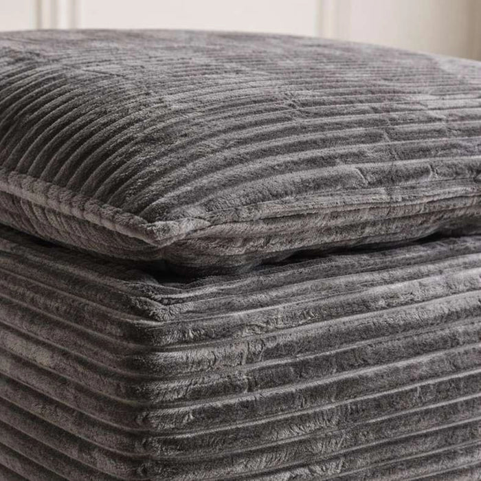Sonnet Ottoman - Grey