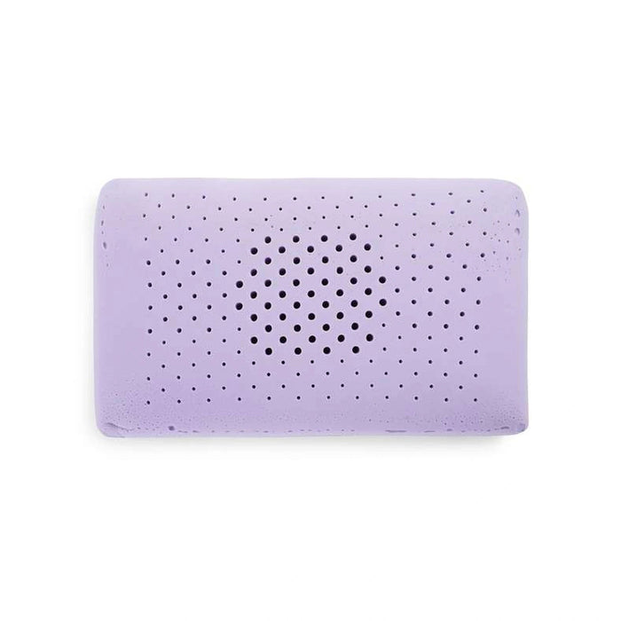 Soothing Lavender Infused Memory Foam Pillow - White Pan Home