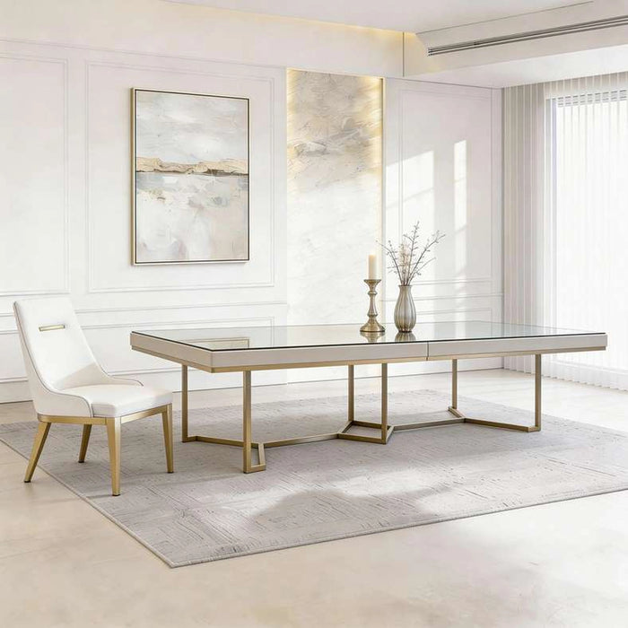Sovanti 10-Seater Dining Table - Beige
