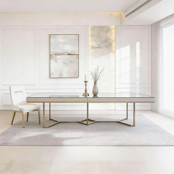 Sovanti 10-Seater Dining Table - Beige