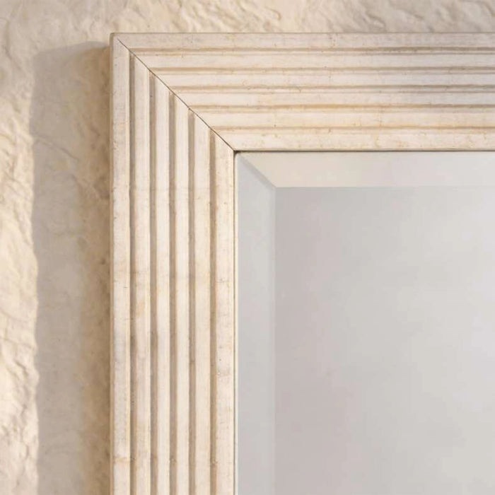 Sovanti 2-Drawer Console With Mirror - Beige