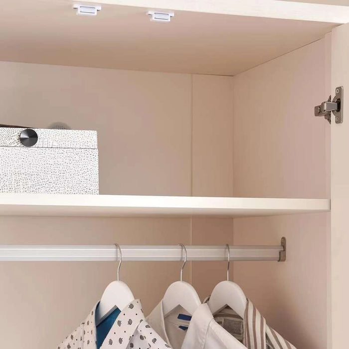 Sovanti 6 Door Wardrobe With Mirror - Beige