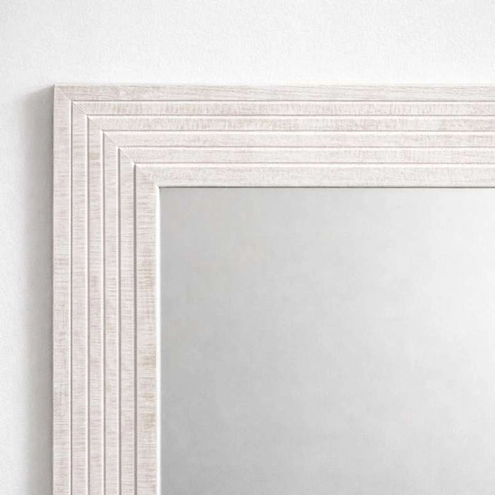 Sovanti 6-Drawer Dresser With Mirror - Beige