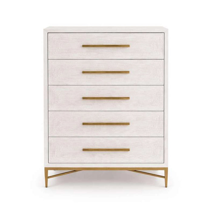 Sovanti Chest Of 5-Drawer - Beige