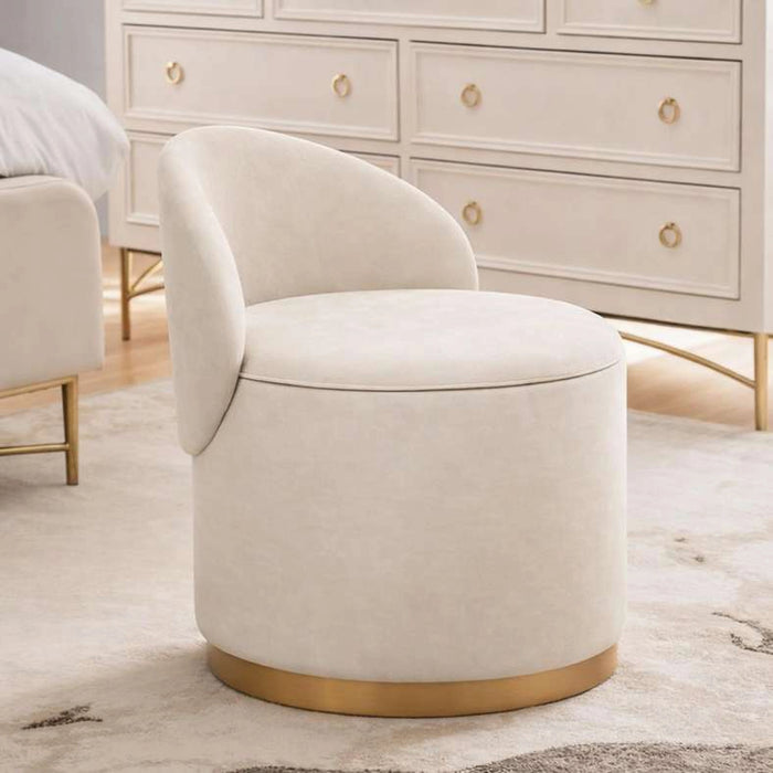 Sovanti Dressing Stool - Beige