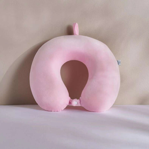 Sparco Memory Foam Neck Pillow -Rose Pan Home