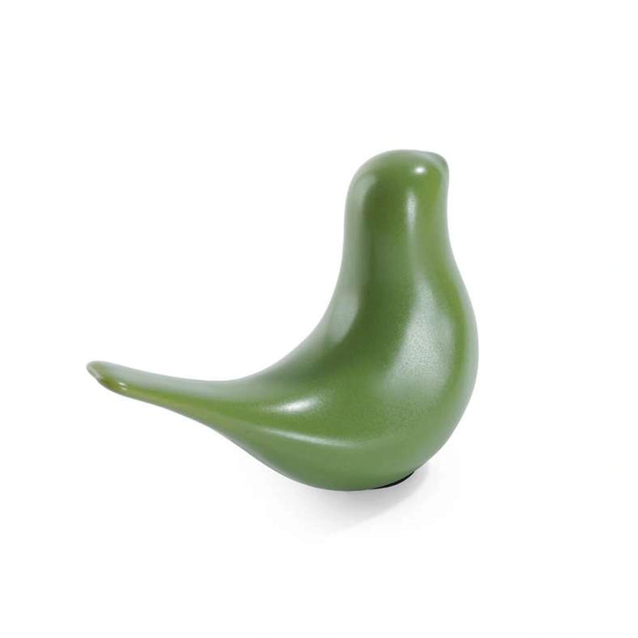 Sparrow Decor Accent 5X11.5X8.6Cm - Green