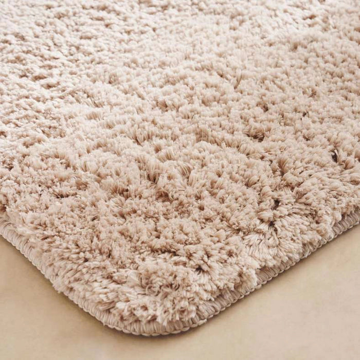 Sparta Microfiber Bathmat -Beige Pan Home
