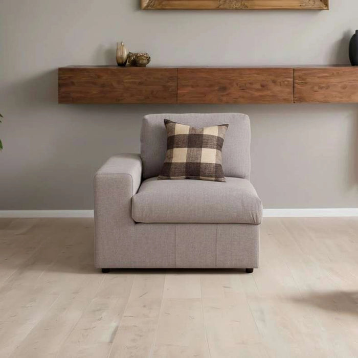 Specialty Left Arm Sofa - Grey