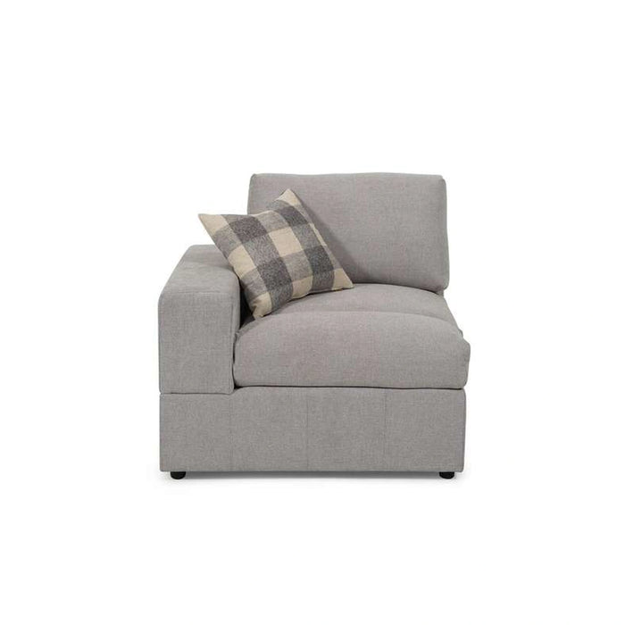 Specialty Left Arm Sofa - Grey