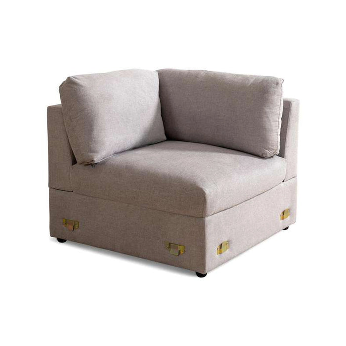 Specialty Single Seater Corner Sofa - Grey