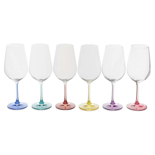 Spectrum 6-Piece Stemware Crystal Glass Set 550Ml -Clear Pan Home