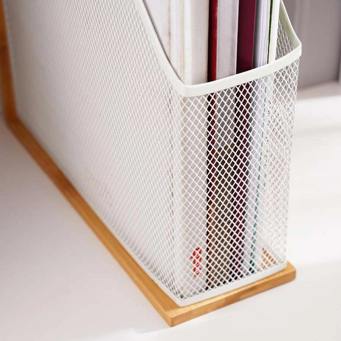 Spectrum File/Magazine Holder 9X26.5X33Cm - White