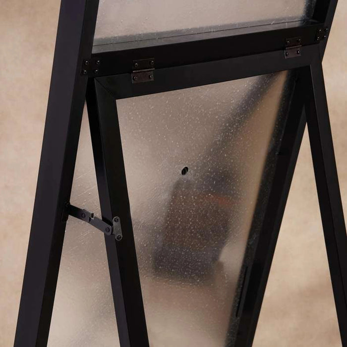 Spectrum Led Floor Standing Mirror 149X4X48Cm - Clear