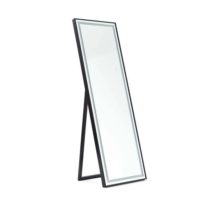 Spectrum Led Floor Standing Mirror 149X4X48Cm - Clear