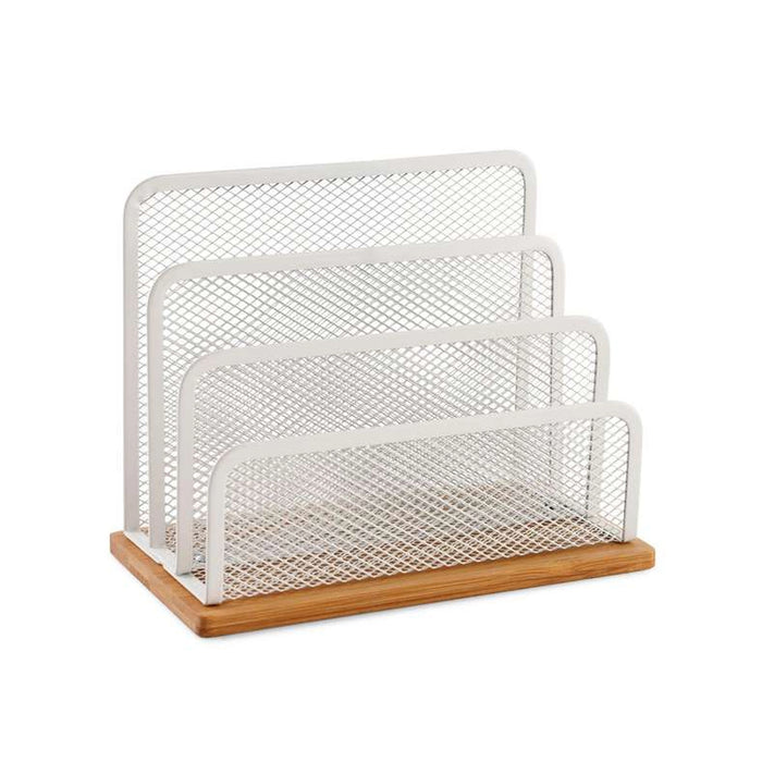 Spectrum Multi File Holder 18X9.5X14.7Cm - White