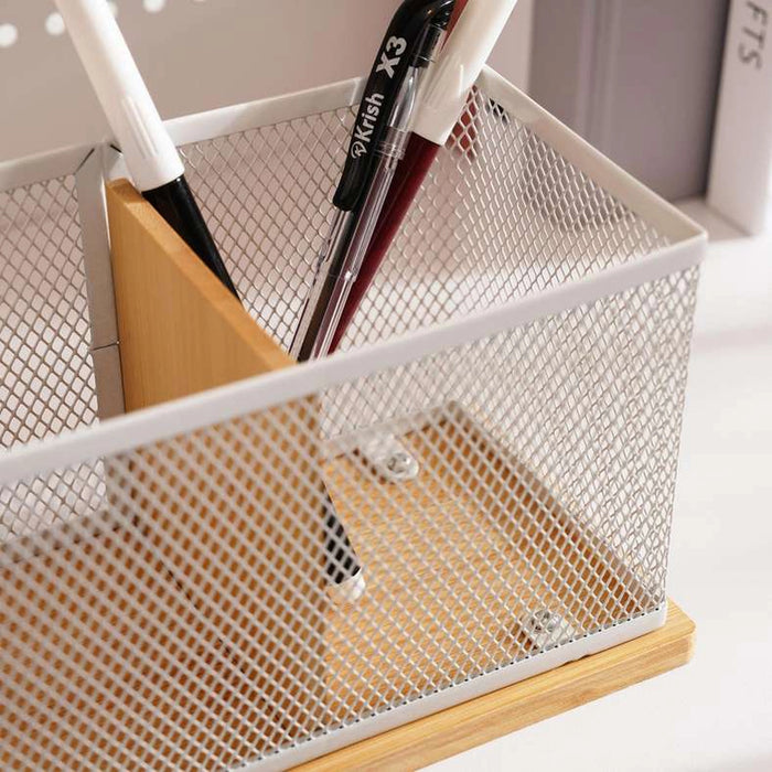 Spectrum Pen Holder 19X10X10Cm -White