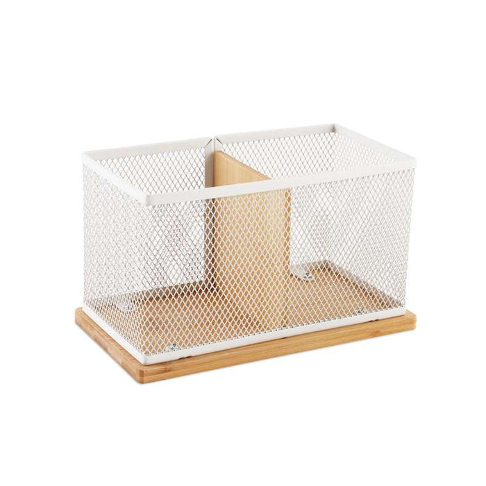 Spectrum Pen Holder 19X10X10Cm -White