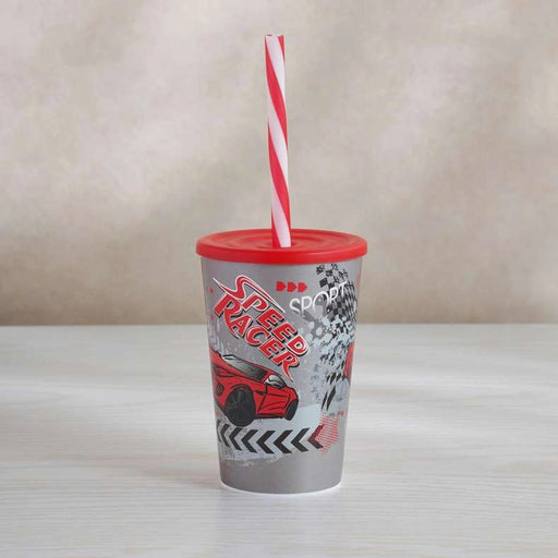 Speed Racer Sipper Cup 340Ml - Red PAN HOME