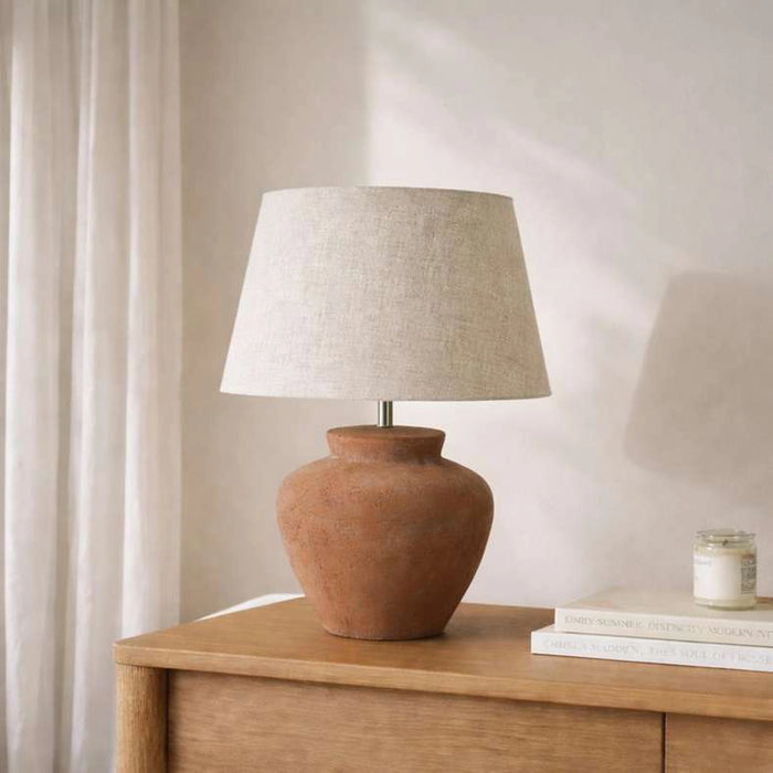 Spence E27 Ceramic Table Lamp 42X48.5Cm - Brown