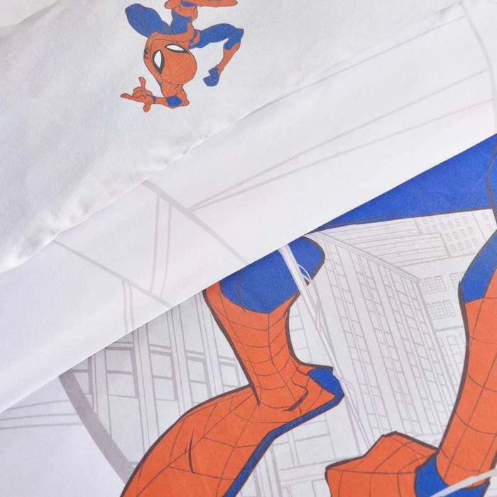 Spiderman 2-Piece Duvet Cover Set 160X200Cm - Red