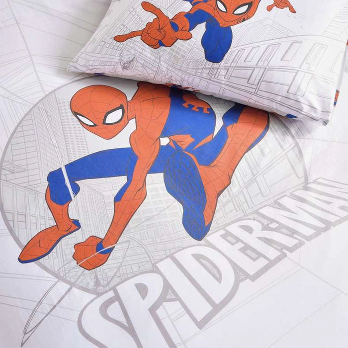 Spiderman 2-Piece Duvet Cover Set 160X200Cm - Red