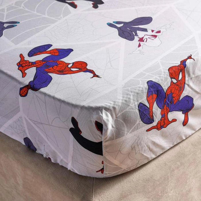 Spiderman 4 Piece Bed In A Bag 160X220Cm - Red