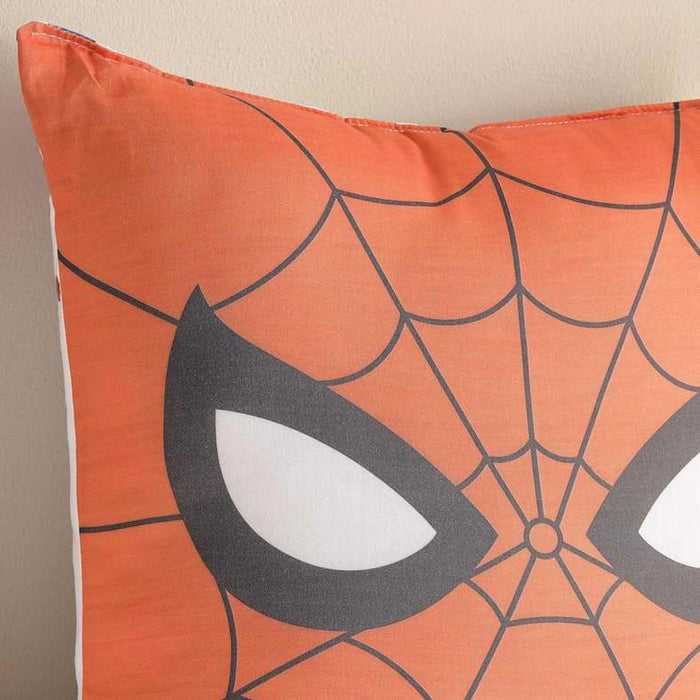 Spiderman Cotton Filled Cushion 40X40Cm - Red