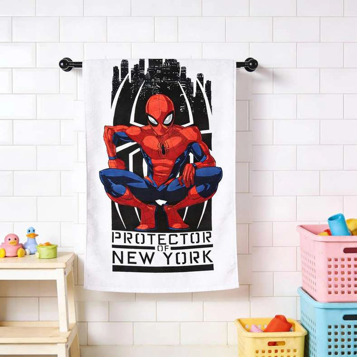 Spiderman Protector Of New York Beach Towel 70X140Cm-Multi