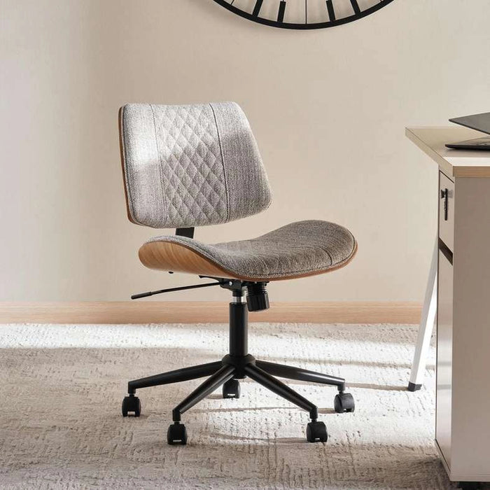 Spina Low Back Office Chair - Natural & Beige