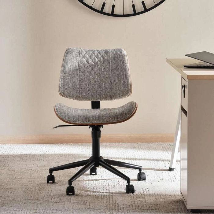 Spina Low Back Office Chair - Natural & Beige