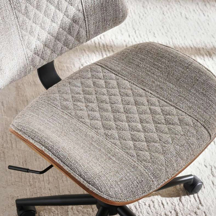 Spina Low Back Office Chair - Natural & Beige
