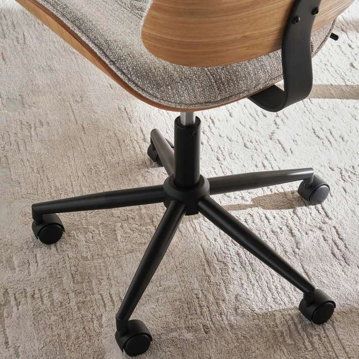 Spina Low Back Office Chair - Natural & Beige
