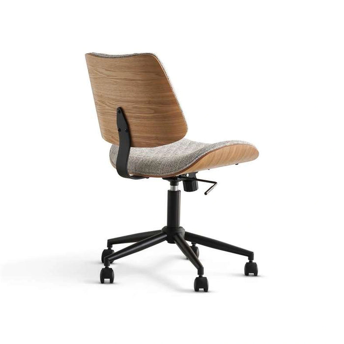Spina Low Back Office Chair - Natural & Beige