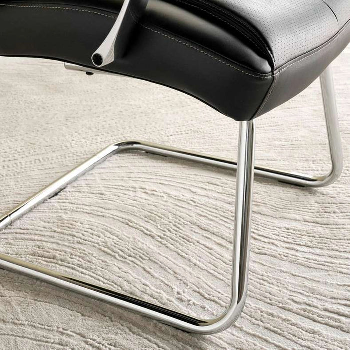 Spinepro Office Visitor Chair - Black