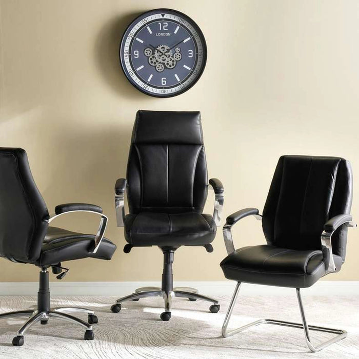 Spinepro Office Visitor Chair - Black