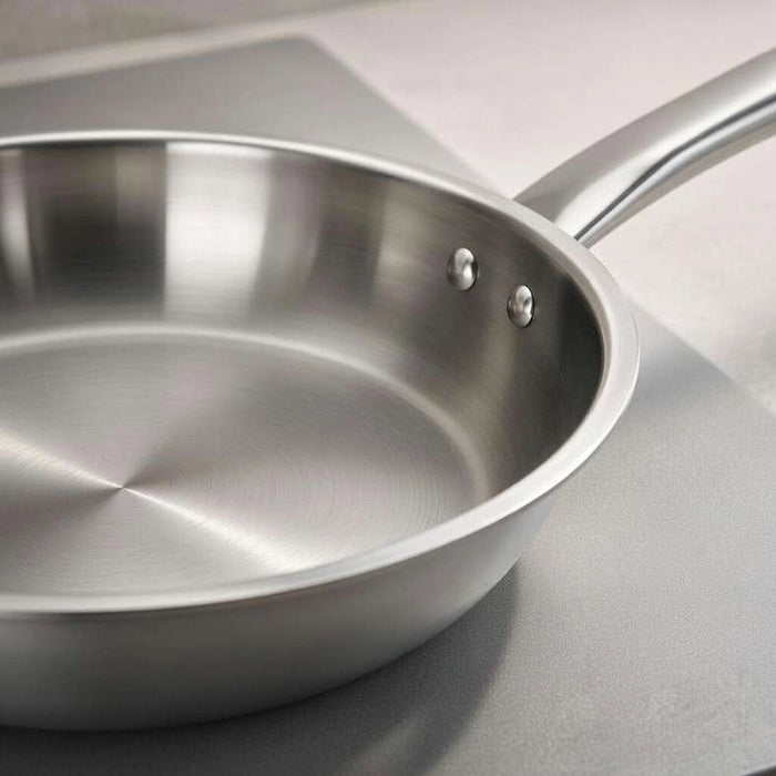 Splendor Triply Stainless Steel Frypan Dia20Cm -Chrome