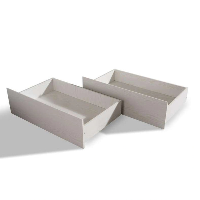 Spring Collection Bed Storage Drawer Set Of 2 For 90 Cm And 140 Cm Bed - White