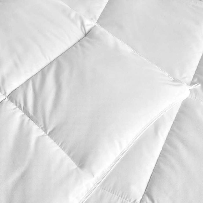 Spring Microfresh Easycare Single Duvet 135X200Cm - White