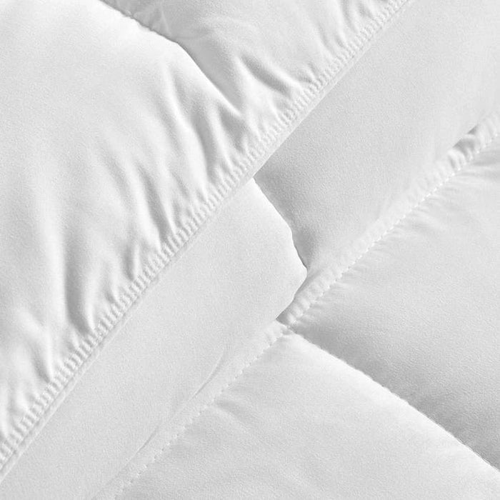 Spring Microfresh Easycare Single Duvet 135X200Cm - White
