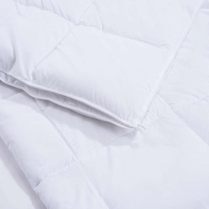 Spring Microfresh Easycare Duvet 260X220cm-White Pan Home