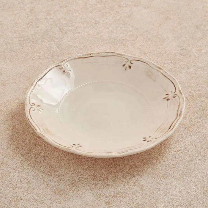 Sprinkle Melamine Soup Plate - Ivory Pan Home