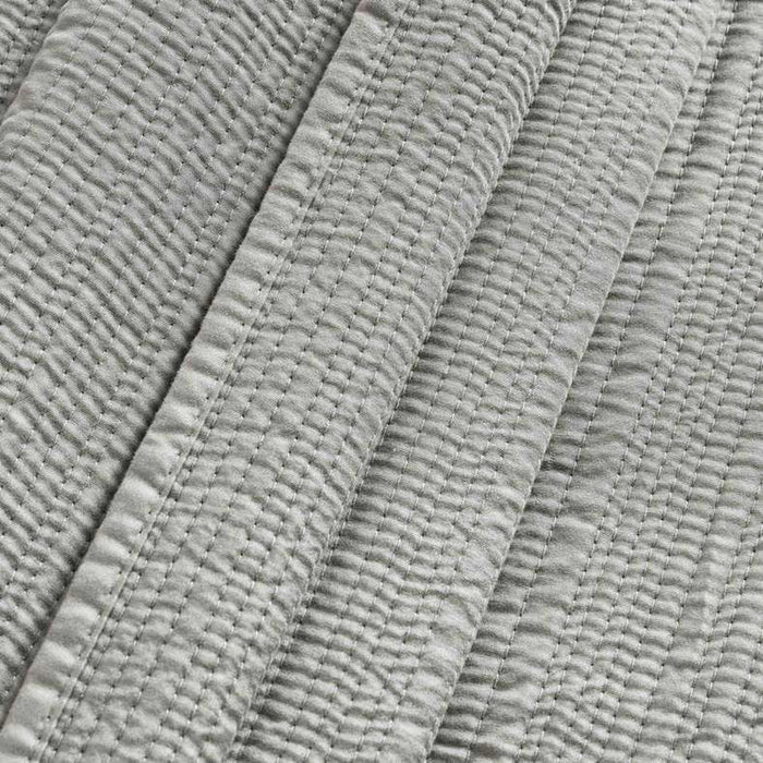 Spruce 3-Piece Stonewashed Stripe Bedspread Set 220X240Cm - Beige