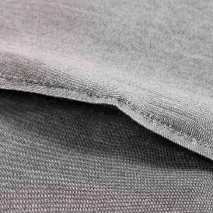 Spruce 3-Piece Stonewashed Stripe Bedspread Set 220X240Cm - Charcoal